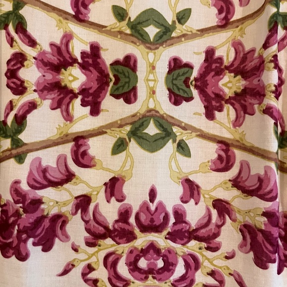 Taylor lavender and green floral print dress size 6 - Picture 3 of 4